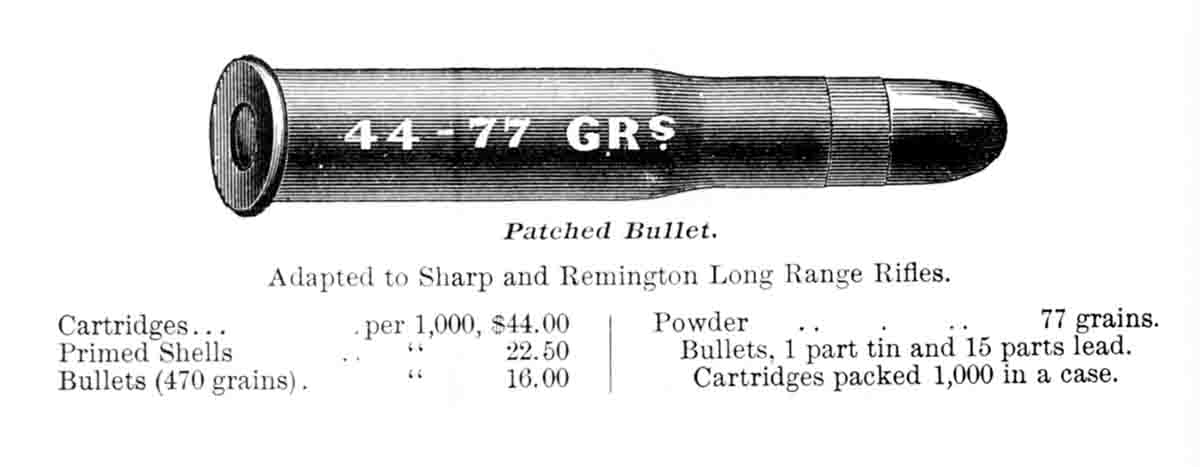 1879 Bullets One Shot with Old Powder | Black Powder Cartridge