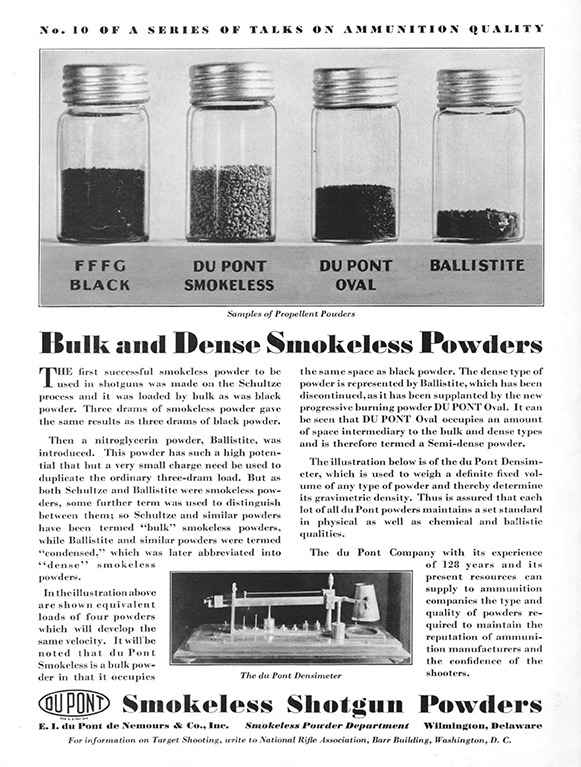 Bulk Smokeless Powders & Duplex Loading | Black Powder Cartridge