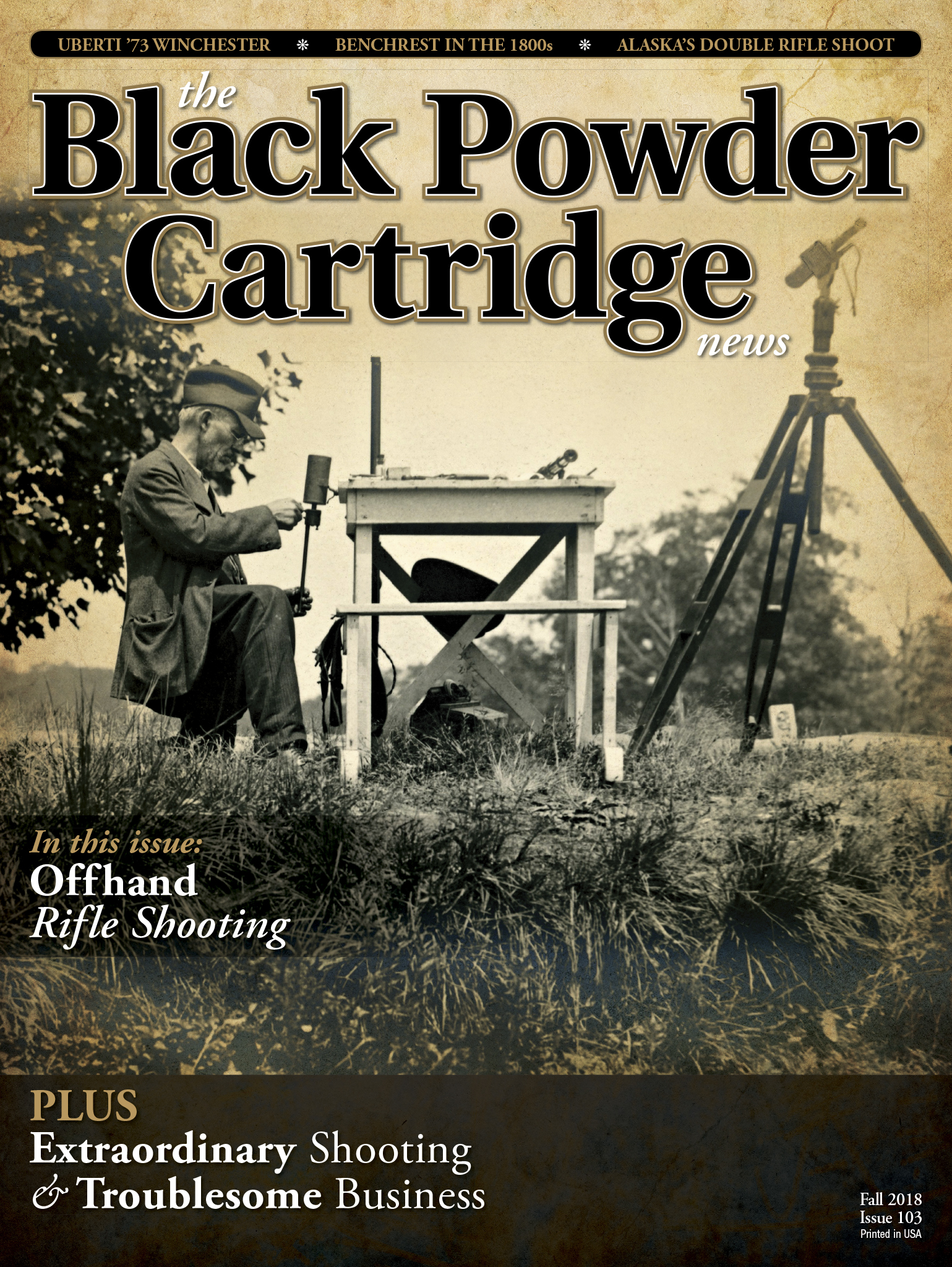 Black Powder Cartridge News Fall 2018