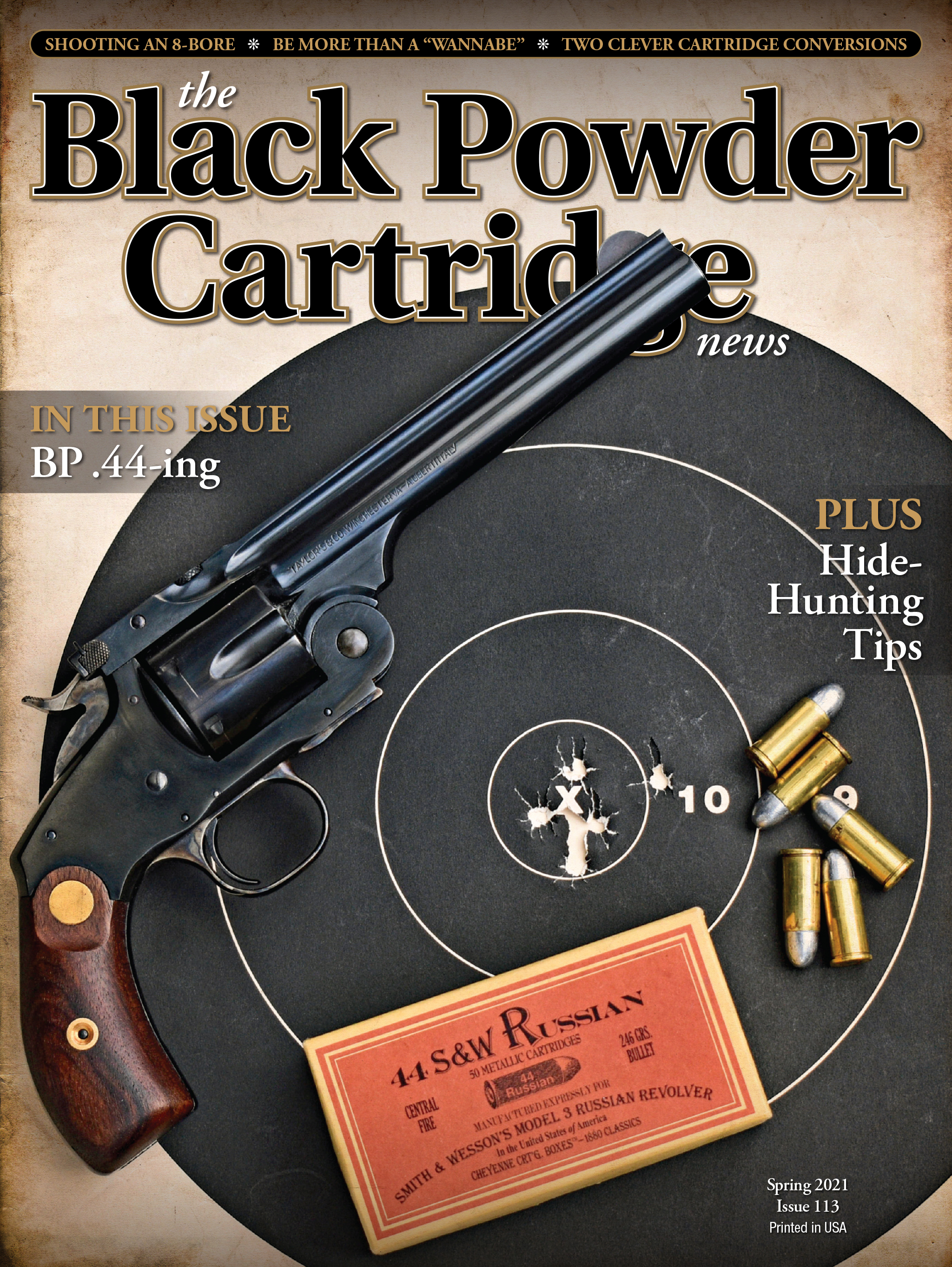 Black Powder Cartridge Spring 2021