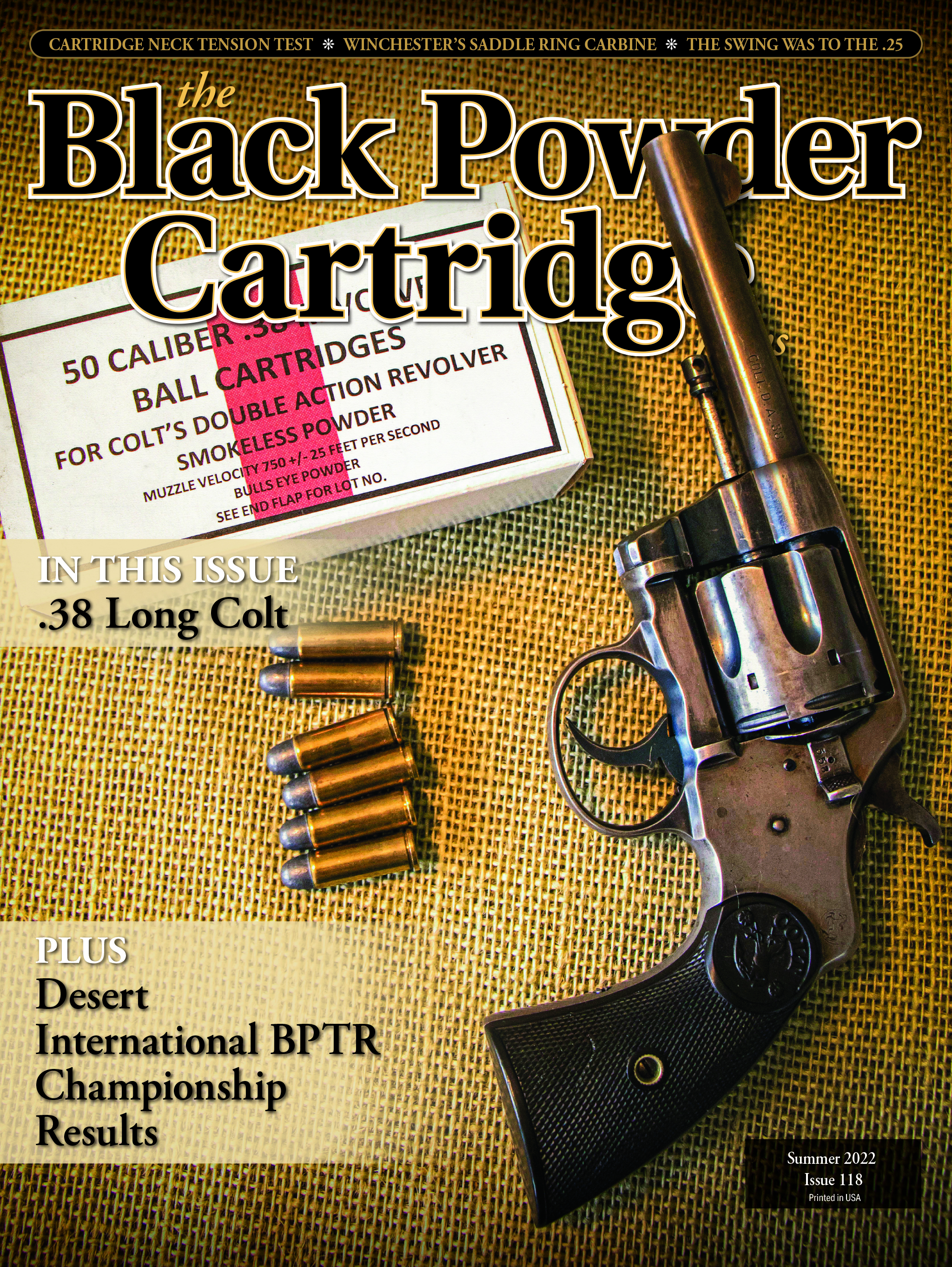 The Black Powder Cartridge News Summer 2022